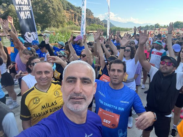 “Birşehir Uyurken Koşanlar” Grubundan Dalyan’da Anlamlı Koşu